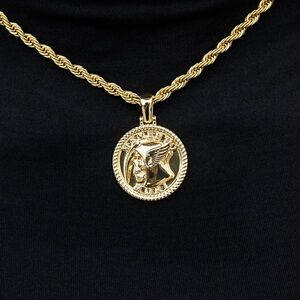 18k gold plated pendant